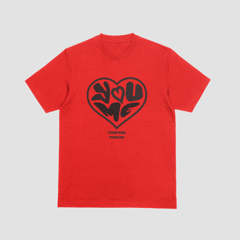 "You & Me Together Forever – Black Love T-Shirt"